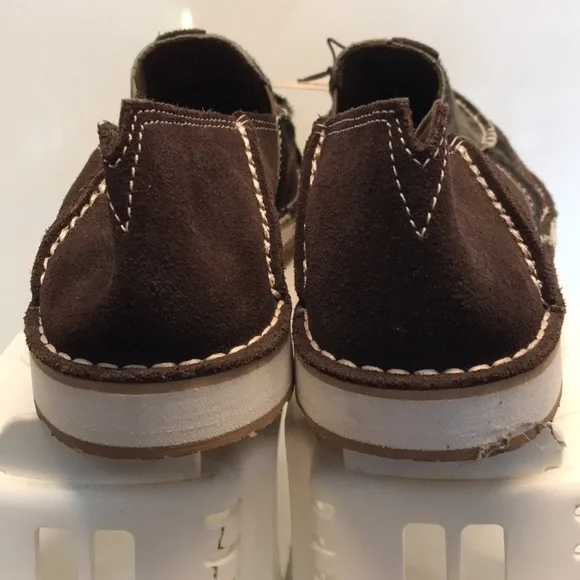 Ariat Women's Camo and Brown Slip-On Shoes - Picture 4 of 10